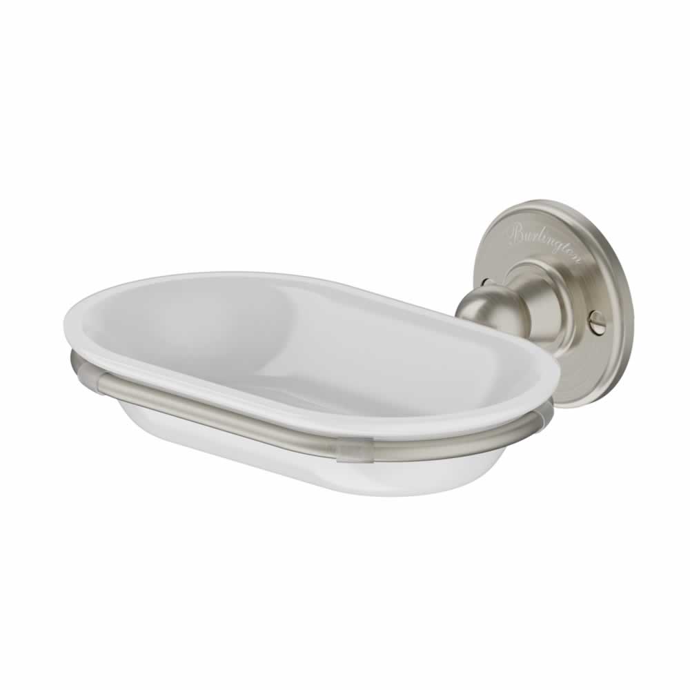 Soap Dish Brushed Nickel